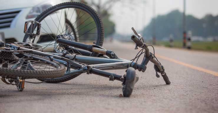 Bicyclist fatally struck by vehicle switching lanes in Lake County