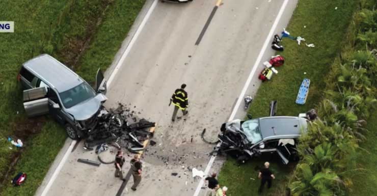 Cemetery Road crash kills 1, injures 5