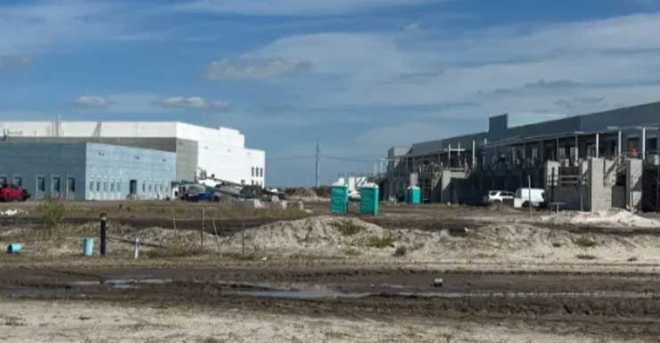 Construction worker injured at Tradition Lakes K-8 School
