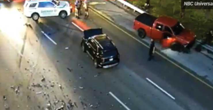 Crash on Don Shula Expressway at Killian Parkway shuts down northbound lanes