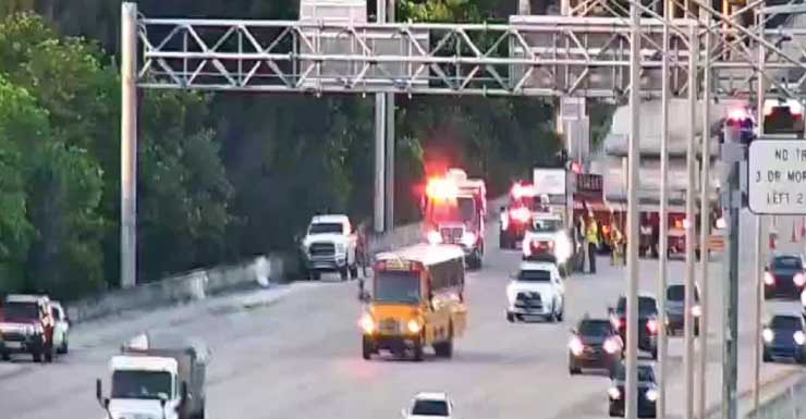 Crash on I-95 North in Palm Beach County, cleared