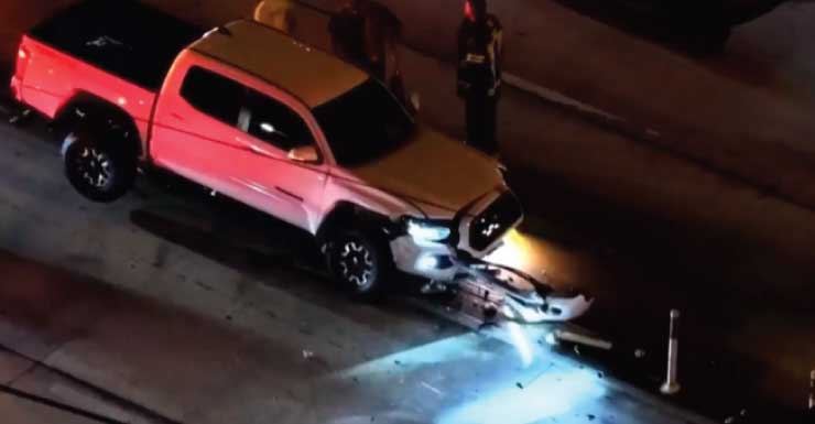 Crash that appears to involve motorcycle shuts down I-95 south at Ives Dairy Road