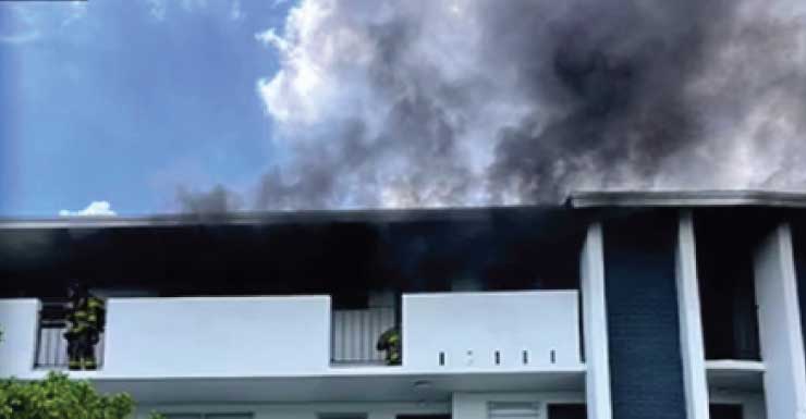 Crews extinguish apartment fire in NW Miami-Dade; 3 hospitalized