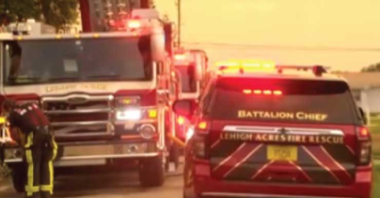 Crews extinguish house fire on Fifth Avenue in Lehigh Acres