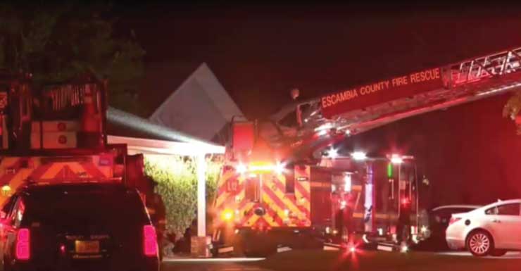 Fire breaks out in unit at assisted living community in Escambia County