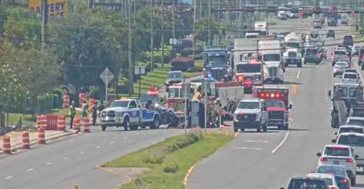 Hwy 77 reopened after rollover crash