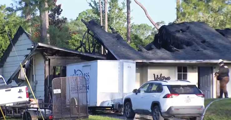 Man, dog die in DeLand house fire, officials say