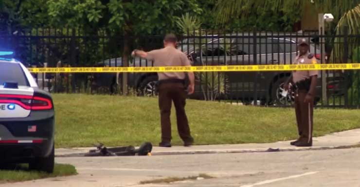Man killed after e-scooter crash escalates into shooting in Miami-Dade