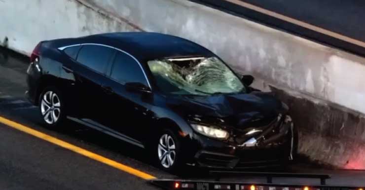 Man struck, killed trying to cross I-95 at West Pembroke Road, FHP says