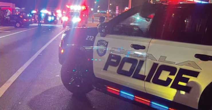 Ocala Police respond multi-vehicle crash, no life-threatening injuries