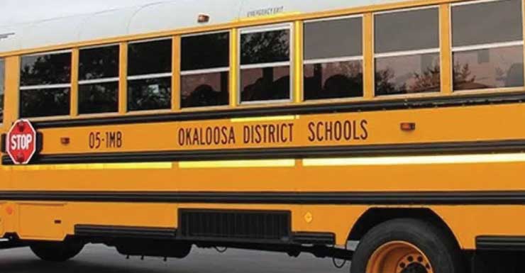 Okaloosa County school bus hits, injures 13-year-old boy on bike