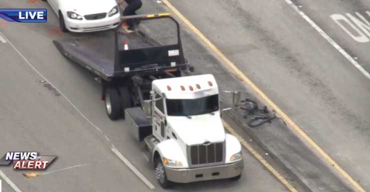 Pedestrian hospitalized after crash with car in North Miami Beach