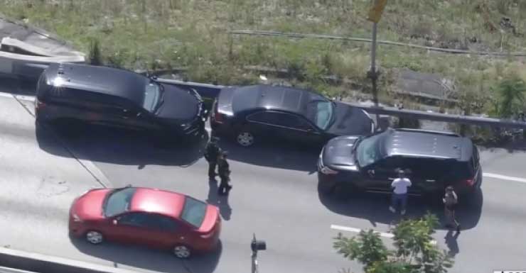 Police investigate crash near Golden Glades in Miami Gardens