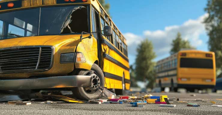 School bus involved in hit-and-run in Santa Rosa Beach