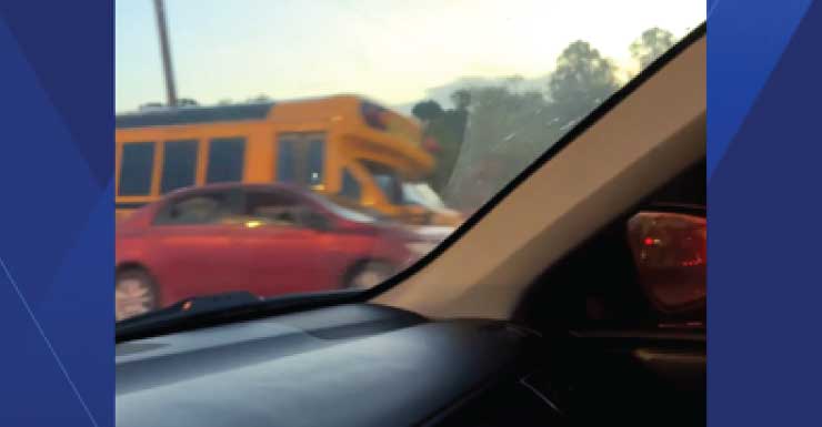 School bus with student on board involved in minor crash in Lehigh Acres
