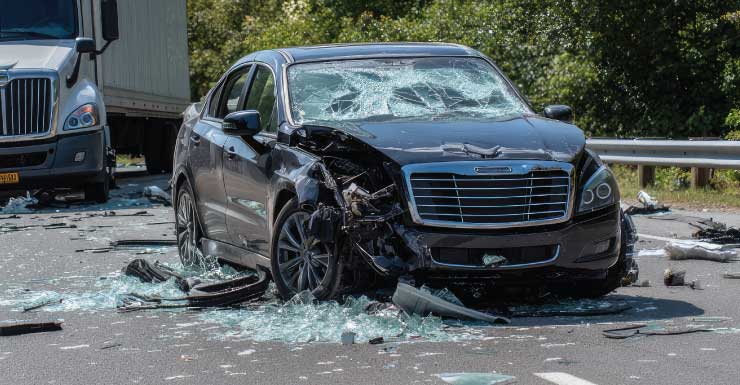 Semi, car crash closes Highway 70 intersection in Okeechobee County