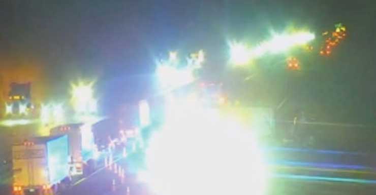 TRAFFIC ALERT: Semi-truck driver killed in fiery I-95 crash in Ormond Beach, troopers say