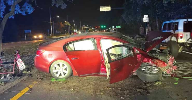 Two taken to hospital after crash on Hwy 98