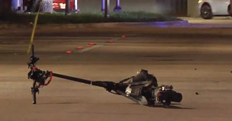 1 dead, 1 hospitalized after crash involving scooter and vehicle in Miami