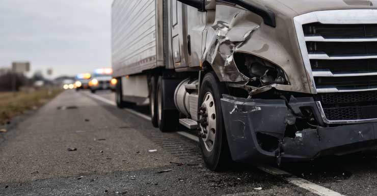 1 person in the hospital after crash traps vehicle under a semi-truck in Citra
