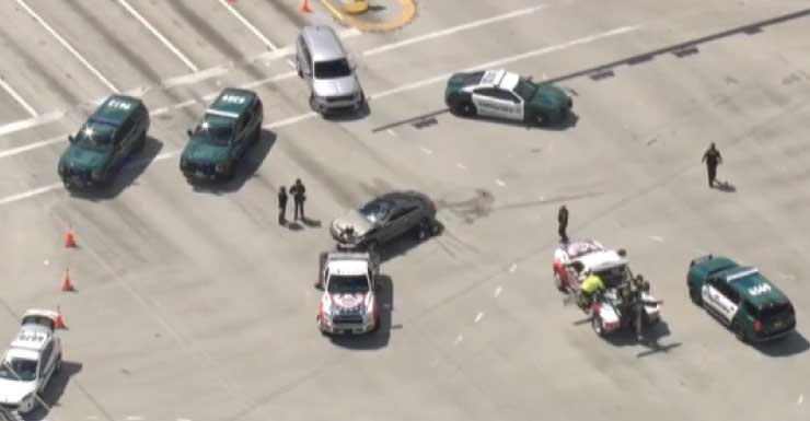 BSO deputy and driver hospitalized after crash in North Lauderdale