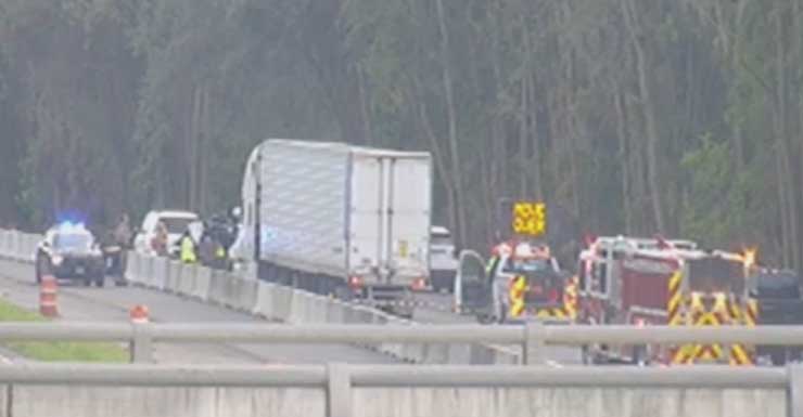 Crash on I-75 in Ocala closed lanes, caused hours-long delays