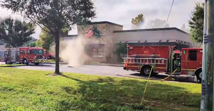Crews put out fire at Chili's on 9 Mile Road in Pensacola, investigation underway
