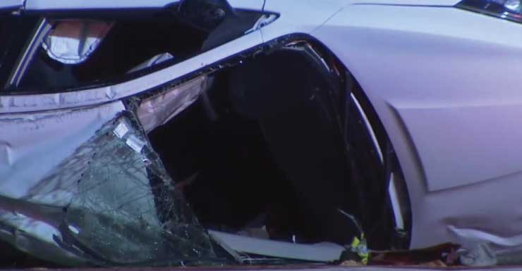 Girl dies after Deerfield Beach rollover crash that also killed motorcyclist; 2 children, 3 adults hospitalized