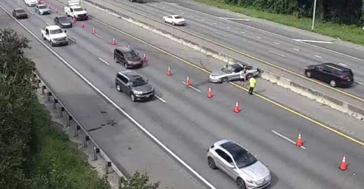 Lanes reopen on I-295 near Heckscher Drive after crash