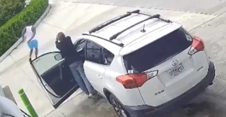Man hospitalized after altercation at gas station in Pompano Beach leads to shooting