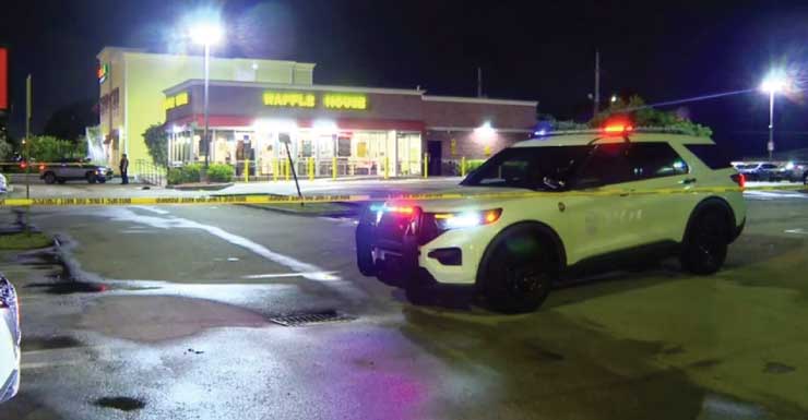 Man hospitalized after shooting near Waffle House in Miami Gardens