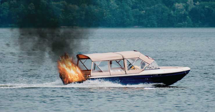Man severely burned in Stuart boat fire while working on engine