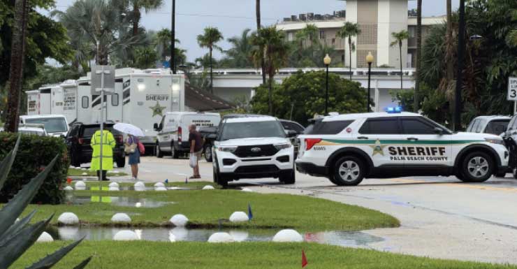 Palm Beach County Sheriff's Office responds to deputy-involved shooting on South Palm Beach