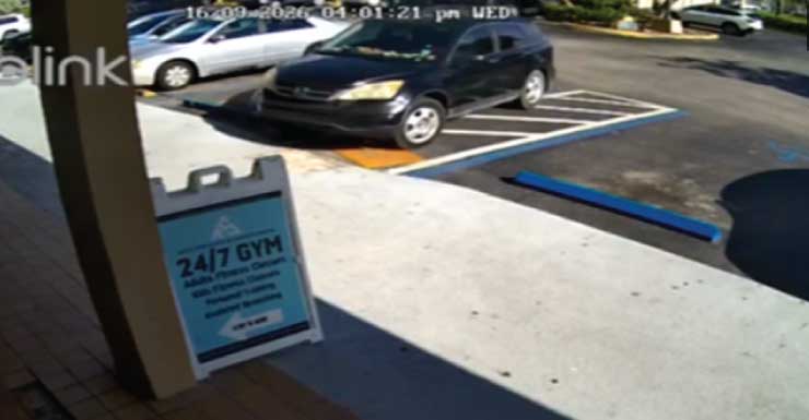 Video shows car driven into Dollar Tree in Marathon