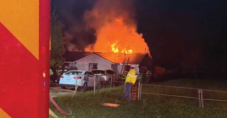 Weekend house fire closes part of Highway 98 in Okaloosa County
