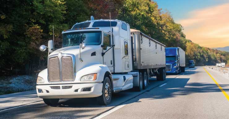 Woman dies after being hit by semi in Love’s Travel Stop parking lot in Baldwin