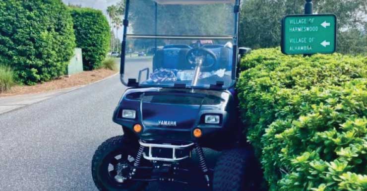 Woman suffers possible head injury after knocked from golf cart in The Villages