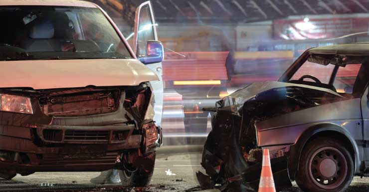 55-year-old male dead after six-vehicle crash on Six Mile Cypress Pkwy at Daniels Pkwy, FHP says