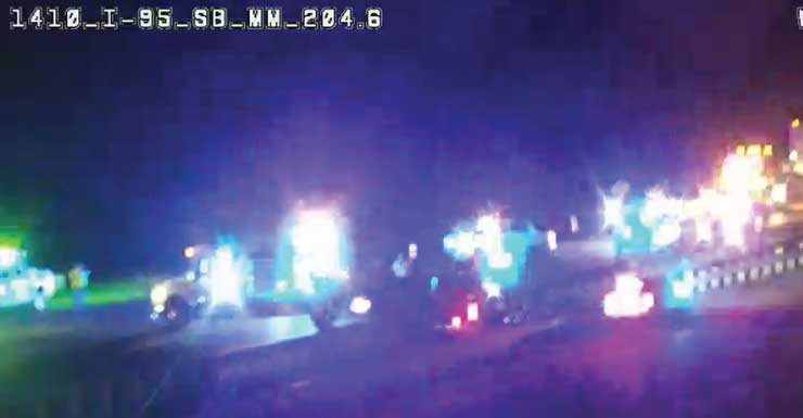 Lanes reopen on northbound I-95 in Brevard County after crash