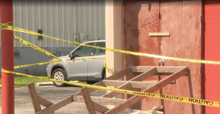 Police search for driver who killed scooter rider, crashed van into Fort Pierce salon