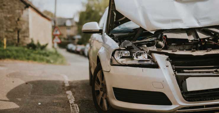 Suspended driver with history of traffic violations arrested after two-vehicle crash